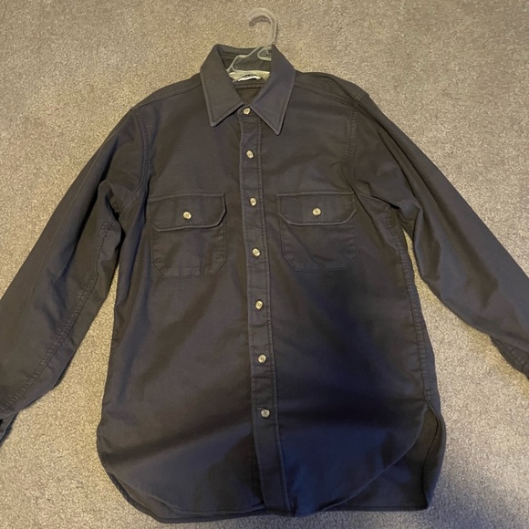 Woolrich Heavyweight Long Sleeve Button Down - Picture 1 of 2